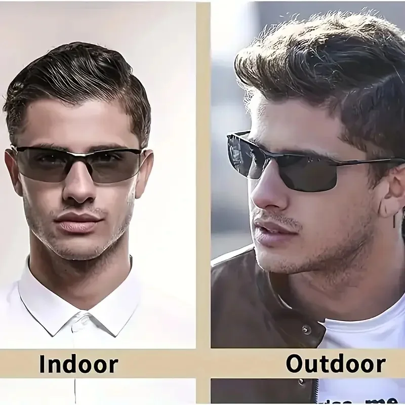 Enhanced Photochromic Sports Sunglasses – UV400 Protection