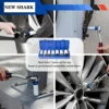 7pcs1/2" Drive Wheel Protector Impact Socket, Thin Wall Deep Impact Socket Set Durable Plastic Sleeve Lug Nut Socket 6 Point 4