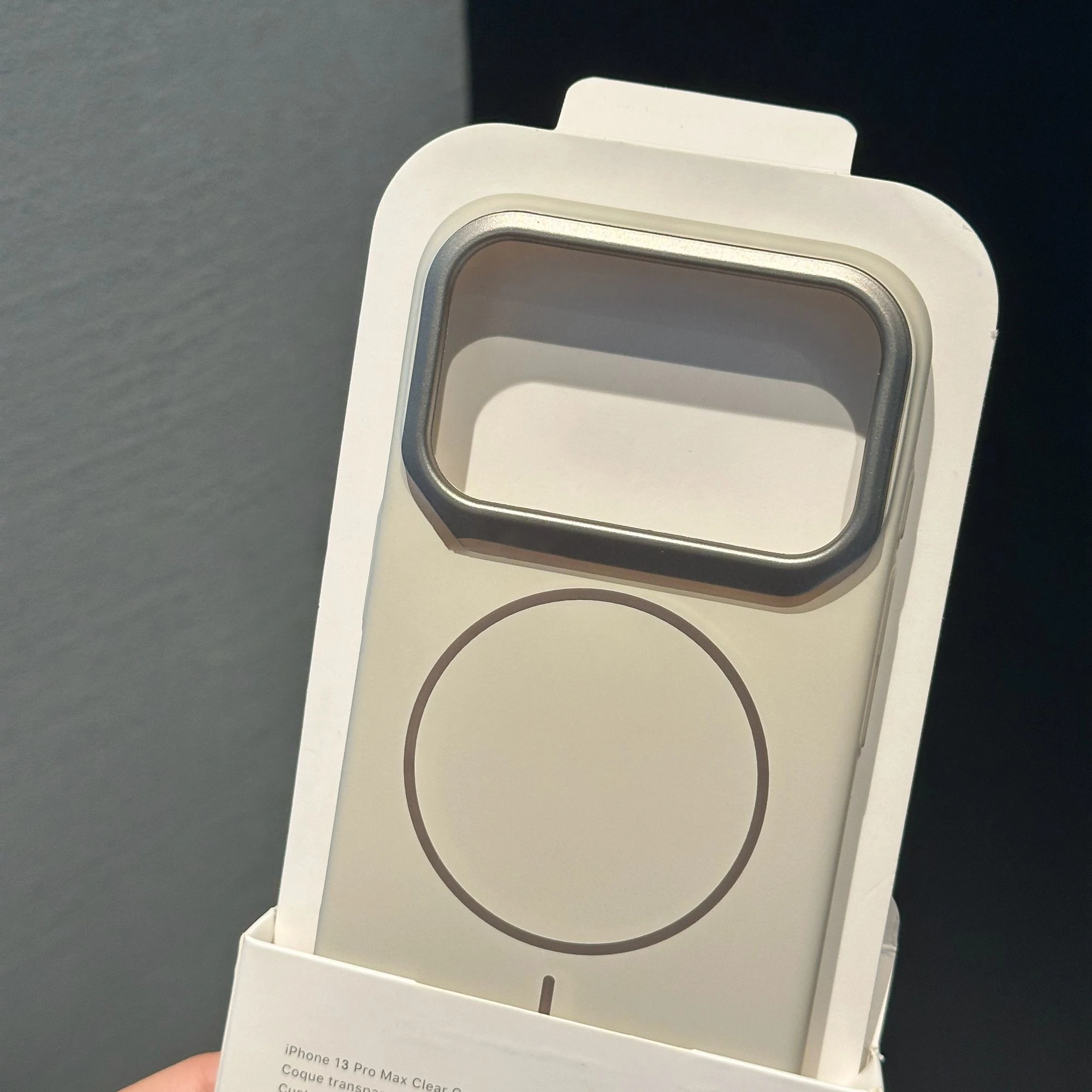 Matte Hard PC Magnetic Shockproof Armor Phone Case with Magsafe-Compatible Blade Lens Cover