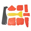9 Pcs Rubber Sheet Applicator Grout Kits Profile Sealant Silicone Spreader Tools High Quality Useful Practical 1