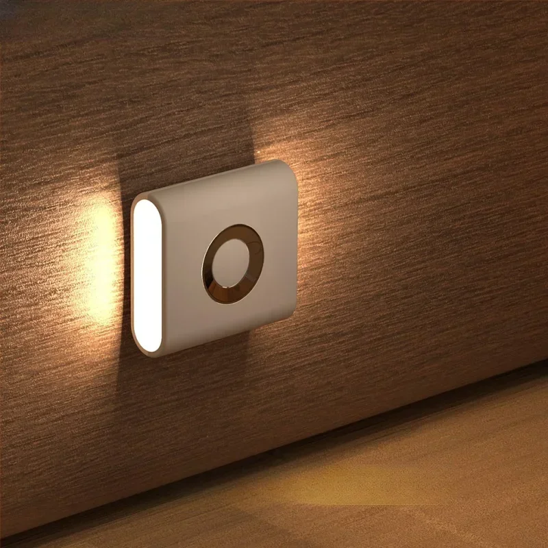 Rechargeable Smart LED Night Light with Motion Sensor for Bedroom and Home Décor