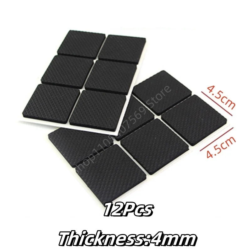 Self-Adhesive Anti-Skid Furniture Leg Protectors - Scratch-Resistant Pads