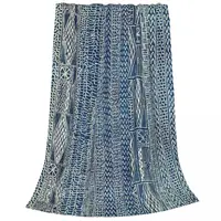 Ndop Cameroon West African Textile Blankets Fleece Warm Sofa Throw Blankets For Couch Bedding Office Throws Bedspread Quilt 2
