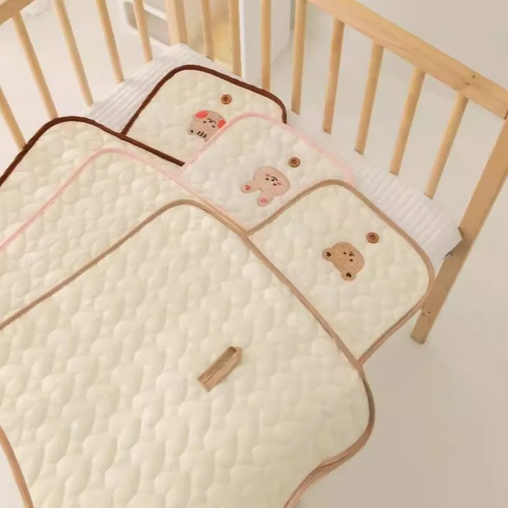 New Portable Diaper Changing Pad Foldable Washable Changing Mat Dual-Sided Waterproof Nappy Changing Mat Newborn