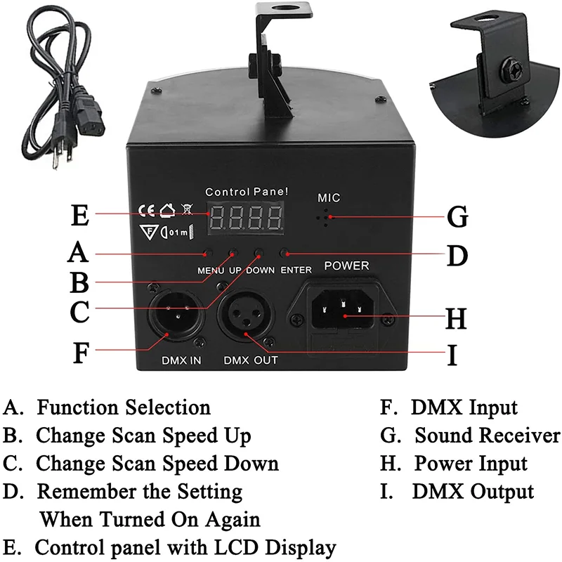 Рисунок 5 - Лазерный светильник жектор для дискотеки