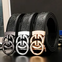 New wide 3.4cm Women's Belt Formal Leather Canvas Belt Women High Quality Metal Buckle Male Belt for men jeans work belt