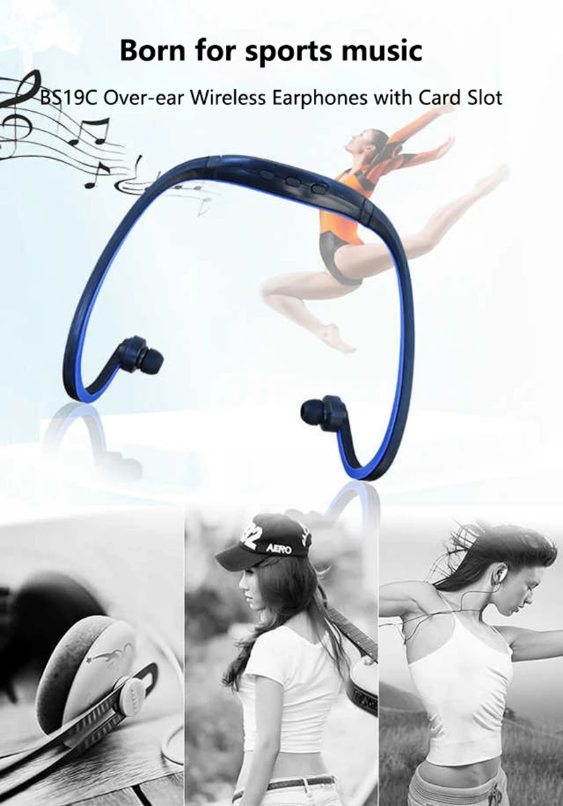 Auriculares bluetooth deportivos inalámbricos sonido estéreo_voghion.com