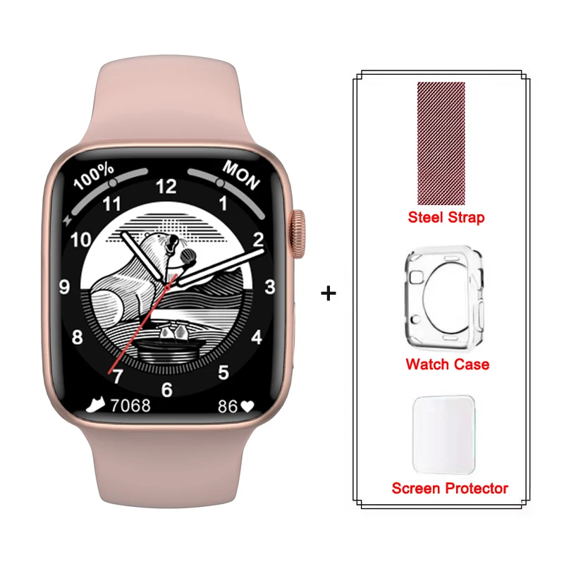 2022 New 1.9 Inch DT7 Max DT NO.1 7 Smart Watch 7 GPS Track NFC Bluetooth Call Wireless Charging Smartwatch PK IWO W27 W37 Pro 