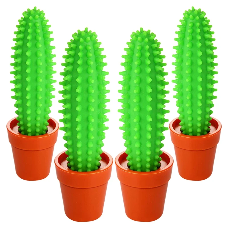 

4 Creative Cactus Pens, Cactus Ballpoint Pens, Potted Cactus Pens, Used For School Office Supplies Gifts Stationery,