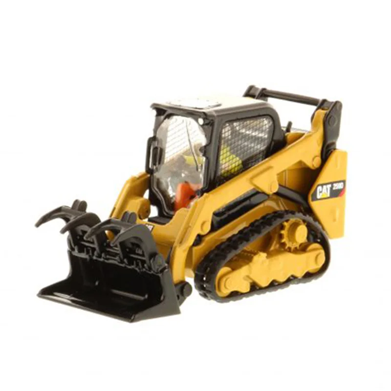 

DM Diecast Alloy CAT 1:50 Scale 259D Skid Loader Engineering Vehicle Model Adult Classic Collection Static Display Gift Souvenir