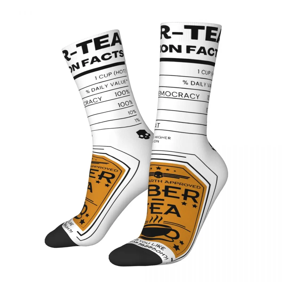 Gioco Helldivers 2 Liber-Tea Socks Merce Per Uomo Donna Liber Tea Skateboard Socks Cute Best Gift Idea