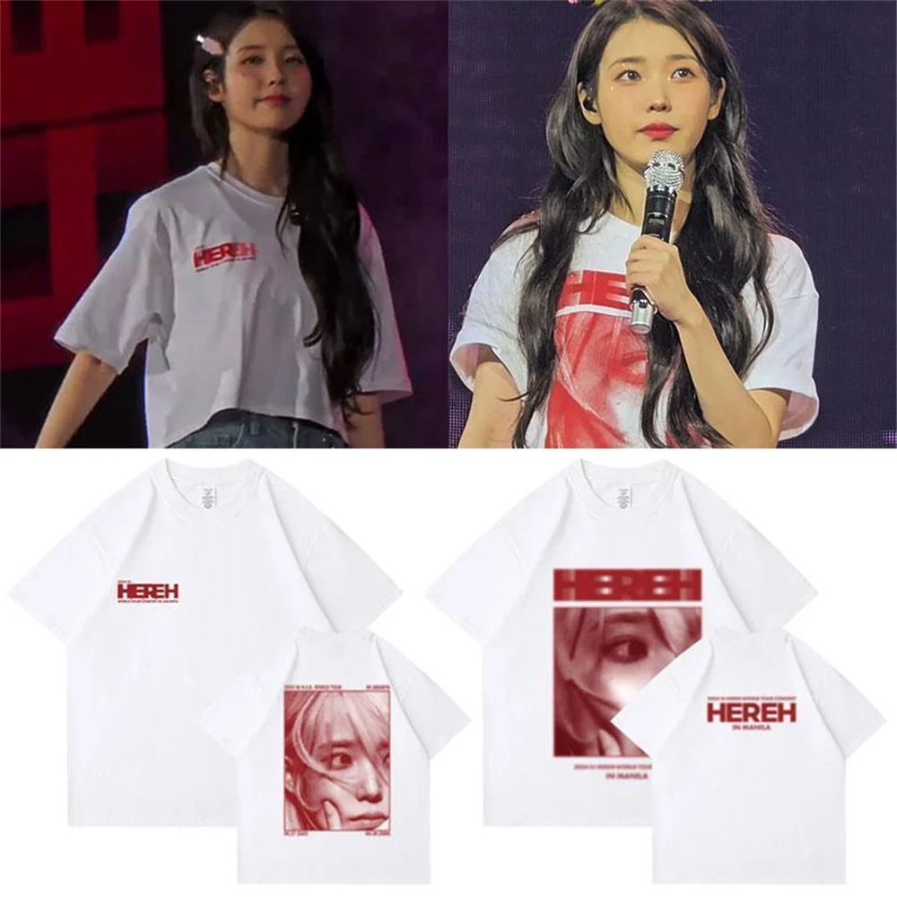 IU 2024 HEREH Tour Concert Same t Shirts IU JP Tour t-Shirt