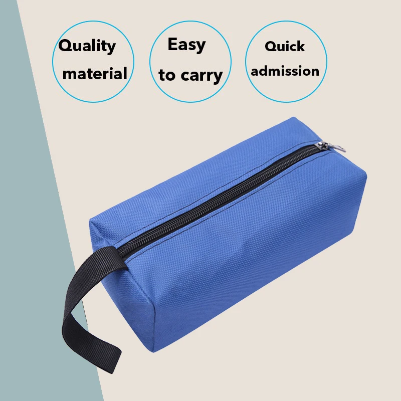 tool storage cabinets Hand Tool Bag Thick Canvas Bag for Small Tools Screwdriver Wrench Tweezers Drill Bit Organizer Bag Waterproof Zipper Pouch top tool chest