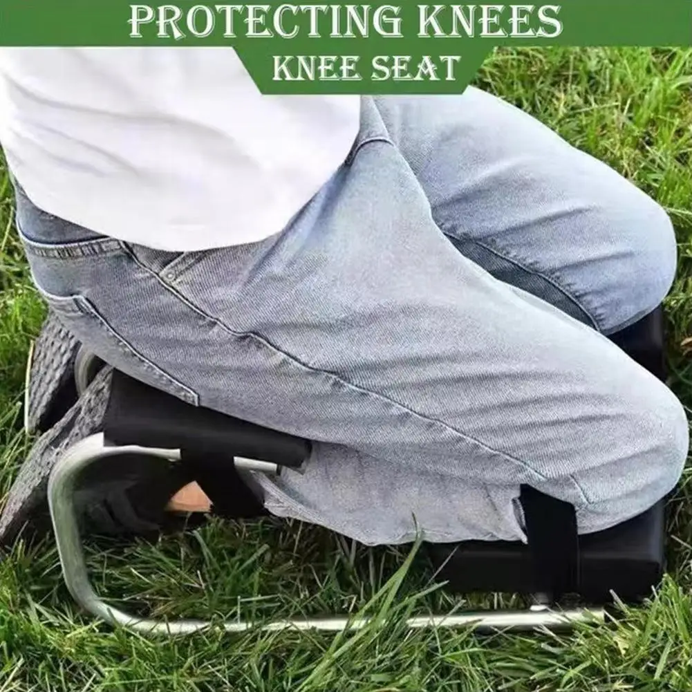1pc Garden Kneeler Seat Chair Lightweight Garden Seat Wearable Foam Knee Pad Mat Cushion Knee Leg Brace Tool