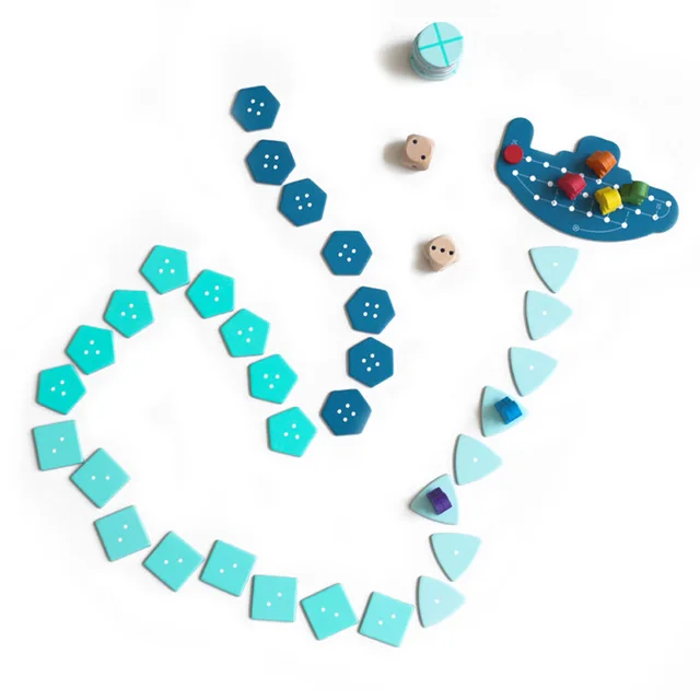 Undersea Adventure Board Game Children Kid Durable Personality Expanding Thinking Interactive Funny Toy English Version 1