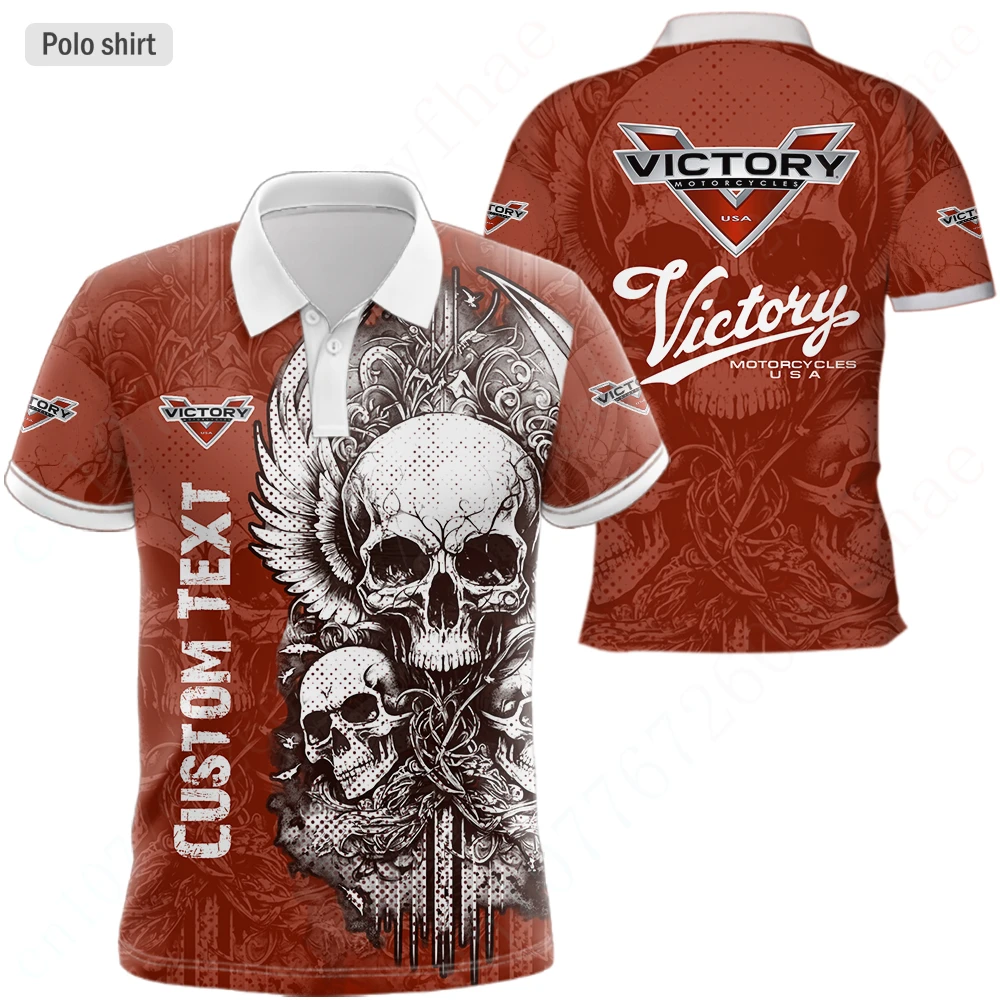 

Victory Clothing Unisex Polo Shirts And Blouses Anime T Shirt For Men Harajuku Golf Wear Casual Breathable Short Sleeve Top