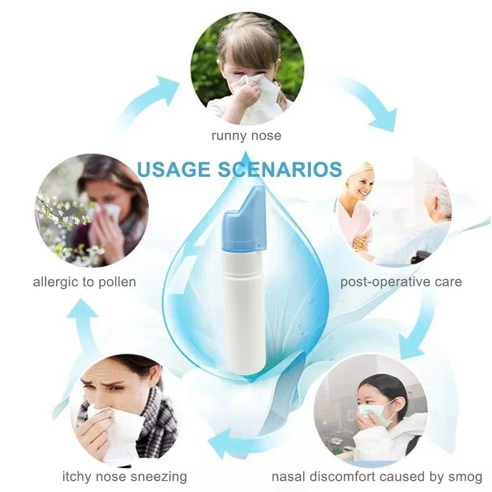 Nose Cleaner Sinuses Treatment Nasal Wash Spray Bottle