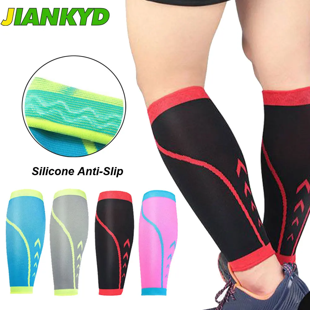 

1Pcs Calf Compression Sleeve, Legs Pain Relief for Men Women, Comfortable Footless Socks for Fitness, Running, and Shin Splints