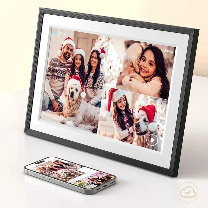 Description Picture 2 of itemDigital Photo Frame 10.1 Inch WiFi Storage 32GB Smart Digital Picture Frame IPS 1280x800 HD Touch Screen Digital For Family Gift