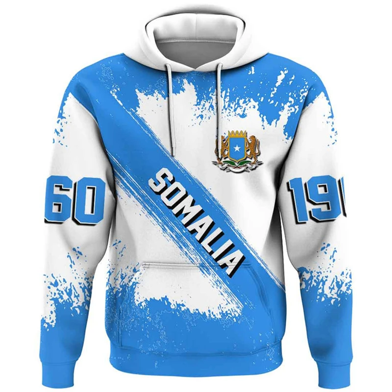 thumbnail image 1 of Sudadera con capucha con estampado 3D de la bandera de Somalia para hombre, ropa con estampado del emblema nacional somalí, sudaderas con capucha, chándal informal para niños, 1 of 4