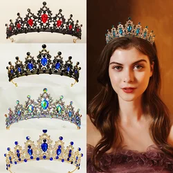 Luxury Crystal Water Drop Bridal Jewelry Exquisite Bride Crystal Headdress Wedding Crown Hair Dress Accessories Jewelry