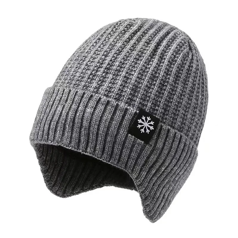 Knitted Hat Winter Neck Protection Set Scarf Cycling Ear Protection Men's and Women's
