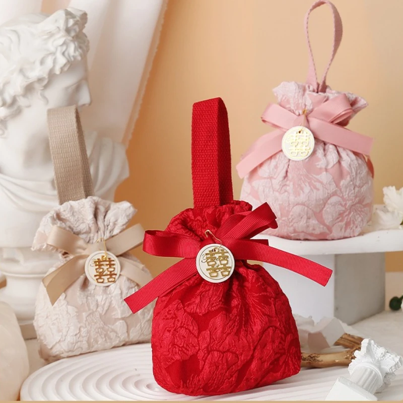 Flannel Candy Bag for Baby Wedding Gift
