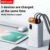 Large Capacity 50000mAh Power Bank Portable 20000mAh USB C Fast Charging Mobile External Spare Battery For iPhone Samsung Xiaomi 2
