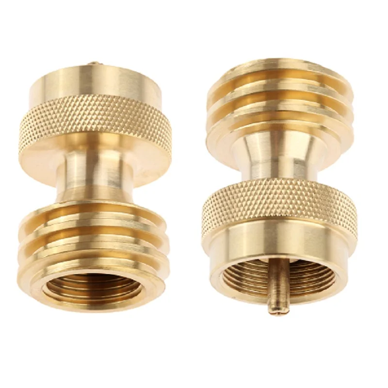 Conversor de Gás Propano Cilindro Descartável Descartável Adaptador para Churrasqueira Garrafa de Árvore de Propano lb a 20lb Pcs