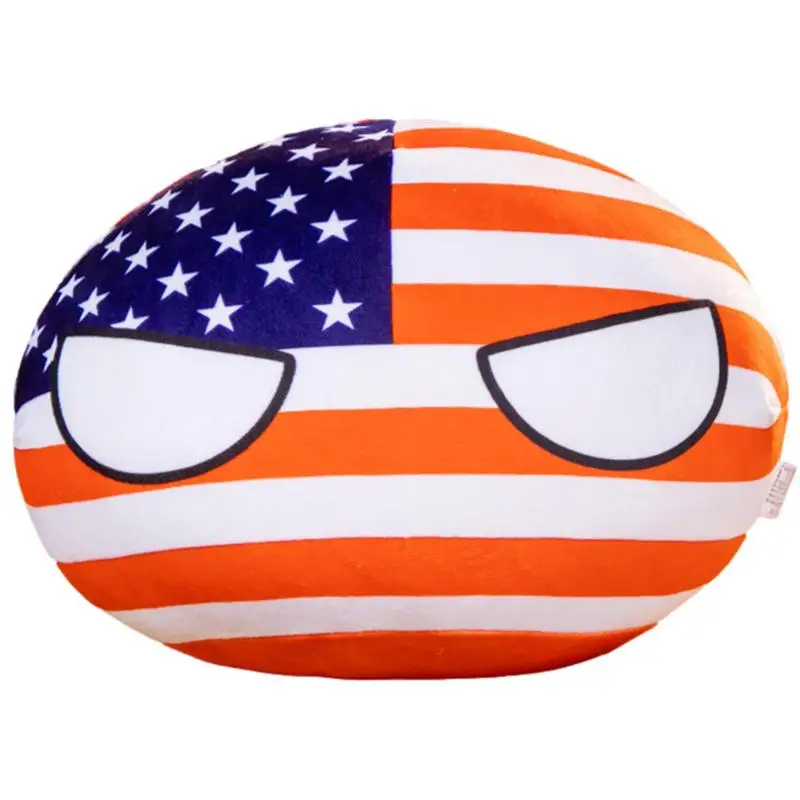 Countryballs Plushies PP Cotton Stuffed National Balls Plushies Anime