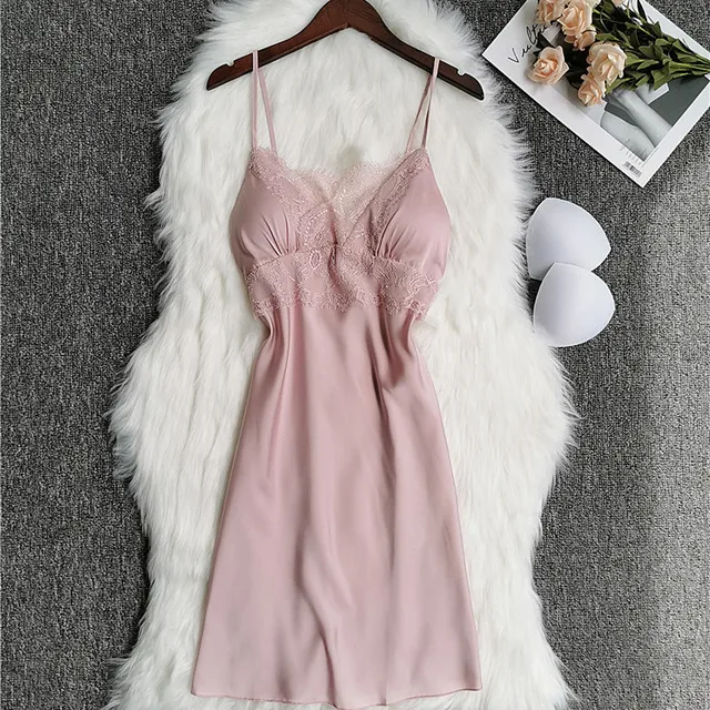 Blanc 5 pièces ensemble de sommeil Pyjamas dame dentelle Satin Pyjamas Kimono robe de bain vêtements de nuit amples maison vêtements col en v vêtements de nuit décontractés