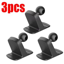 Universal Car Phone Mount with 17mm Ball Head - Dashboard and Air Vent Clip, Suction Cup, Anti - Slip Design (3PCS)