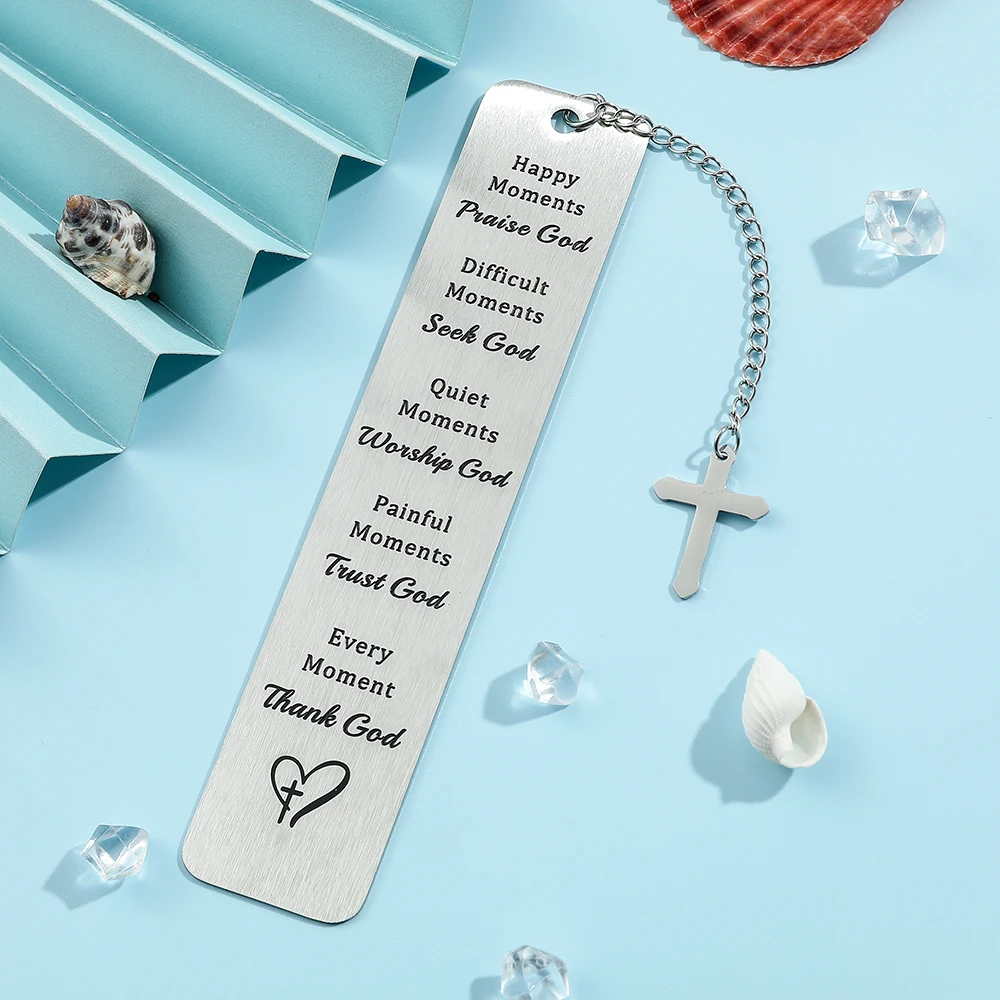 Personalized Stainless Steel Reading Bookmark
