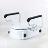 Elder People Fixed hdpe Portable Bidet Armrest Elevated Commode Raised Toilet Seat 2