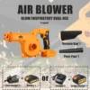 LYUWO 21V Brushless Rechargeable Dual Purpose Powerful Blower With 6-speed Adjustable Household Vacuum Cleaner For Autumn Leaves 1