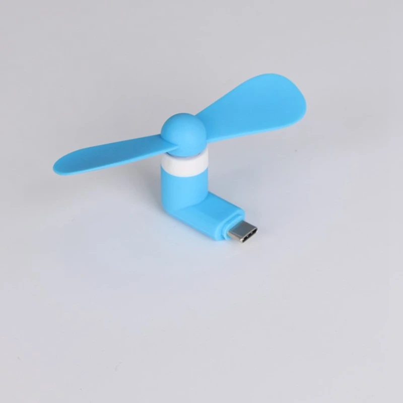 Creative Mini Micro Portable Fan Mobile Phone Mini Fan Charging Treasure Cooling Fan For Type-C USB Gadget Fans Tester 12 S8657a554c29548feb53fbbad28bab74fD