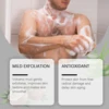 Volcanic Mud Soap Pimples Blackheads Remover Acne Oil Control Face Wash Brightening Soothing Moisturizing Men Body Cleaning Soap 3