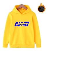 

4-14 Years Old Clothe Children Print Set Children's Clothing AK 47 Basketball Children Hoody Children Sweater Children Jacket