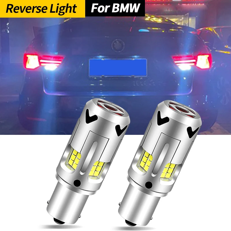 

2x LED Reverse Light Blub Lamp P21W BA15S Canbus For BMW E87 F20 F21 F45 F46 F23 F22 F87 E46 F30 F80 E36 E46 F34 F31 E90 E91 E39