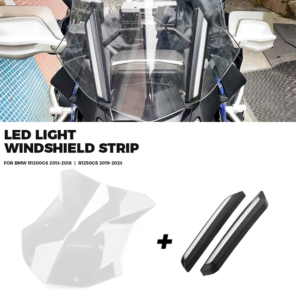 Motorcycle Windscreen Windshield Universal Motorbikes Windscreen Screen Protector For R1200GS R1250GS BMW R 1200 GS LC ADV motorcycle windshield