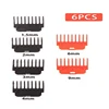 6pcs/set Only For T9 Professional Hair Clipper Guards Comb, Hair Trimmer Cutting Guides Replacement, 1.5mm 2mm 3mm 4mm 6mm 9mm  3