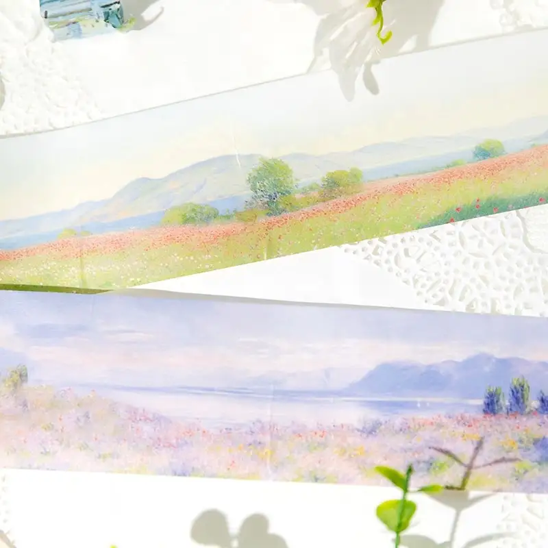 Yoofun 50x200cm Collage Landscaping Washi Tape Summer in Tuscany Creative DIY Journaling Scrapbooking DIY Masking Tape 5