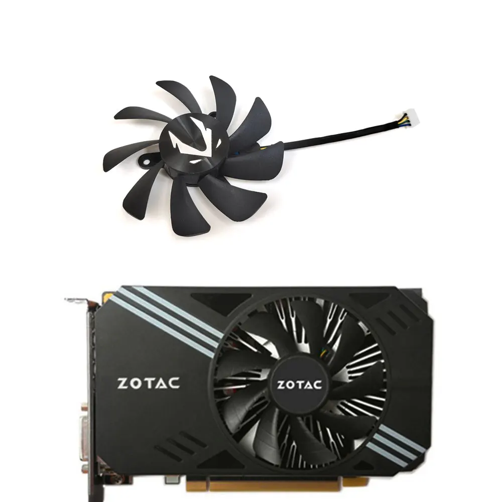 1 Pz 85Mm Ball Bear T129215Su Ga92S2U Gtx1060 Ventola Di Raffreddamento Per Zotac Gtx1060 6Gb Gtx 1060 Mini Ventola Di Ricambio Per Scheda Grafica
