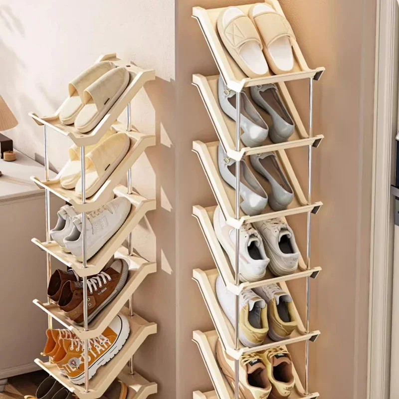 

Cupboard Foldable Shoe Rack Dorm Cabinet Display Cabinet Shelves Shoe Rack Mobile Stand Rangement Chaussures Home Furniture