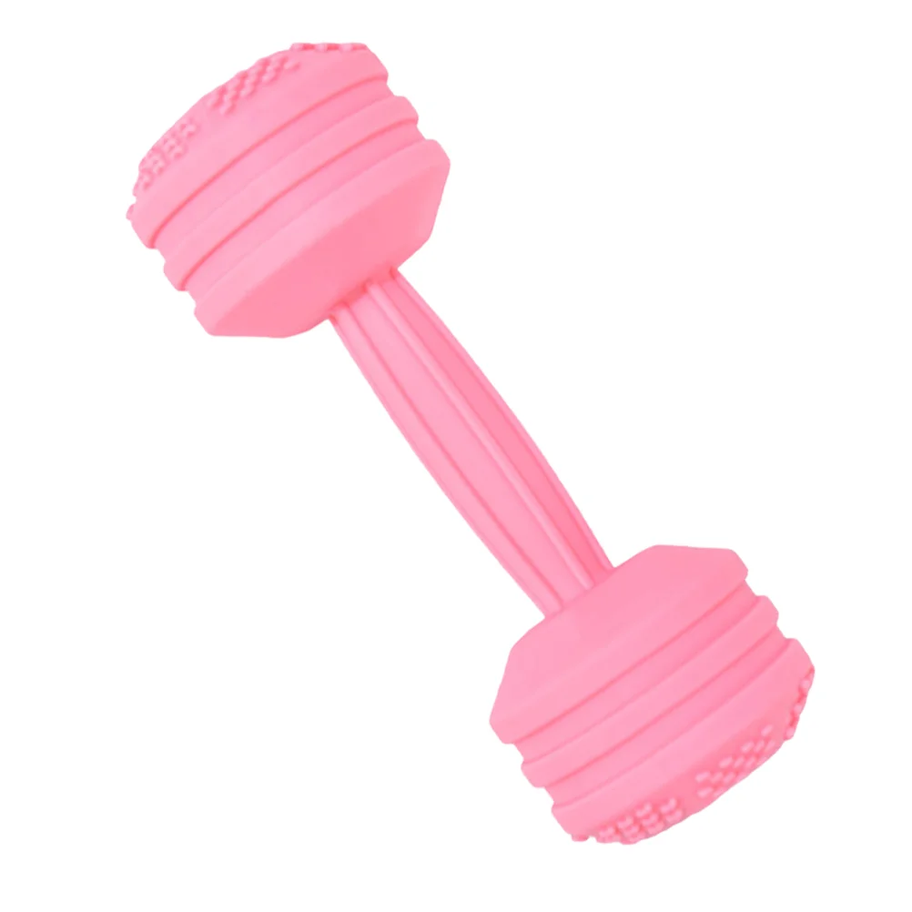 

Гантели с колокольчиком, прорезыватель, гантели для малышей из силикагеля, детская игрушка для прорезывания зубов