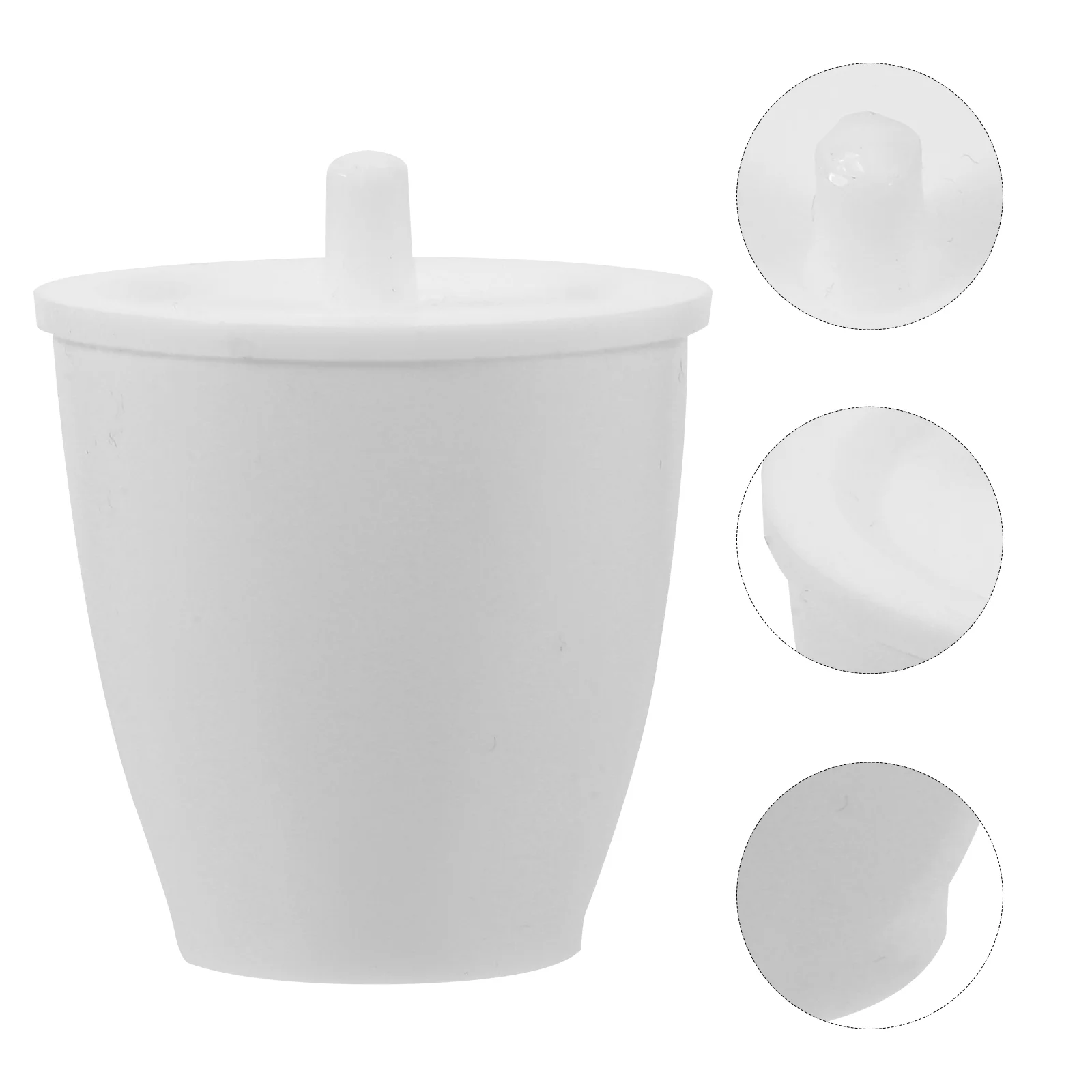 

ПТФЭ тигель, литье ювелирных изделий, литье формы для лабораторных исследований, формы маленькие с крышкой