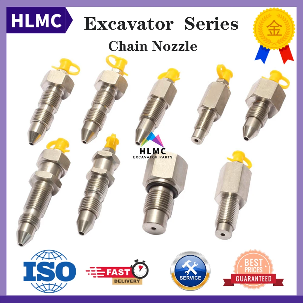 

Excavator Parts Komatsu Hitachi Carterpillar Daewoo Kobelco Hyundai Tensioning Cylinder Butter Chain Nozzle