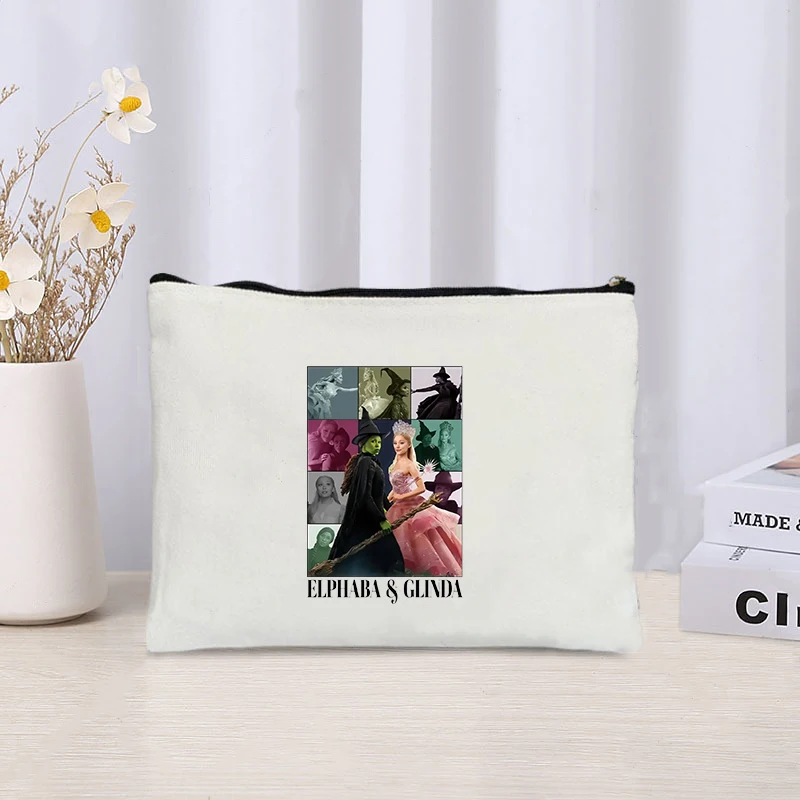 Wicked The Musical Makeup Bag Glinda Elphaba Inspired Musical Lover Gifts Cosmetic Bag Musical Theater Fans Gift Toiletry Pouch 4