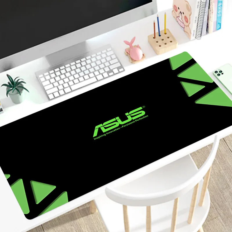 

Asus Gaming Anime Mousepad Computer Gaming Deskmat Pc Accessories Keyboard Mat Natural Rubber Office Soft Desktop Pad for CS/LOL