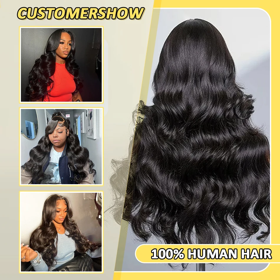 Body Wave 100% Human Hair Bundles 10A Raw Hair Extensions Brazilian Natural Black 3 4 Bundle Deals Unprocessed Weave 30 40 Inch